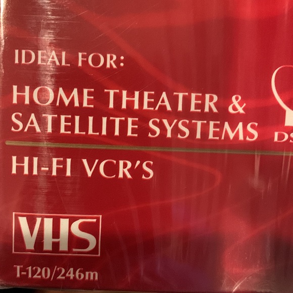 MAXWELL High Grade T-120 VHS blank cassette tape 246m set of 8 NEW - Picture 3 of 8